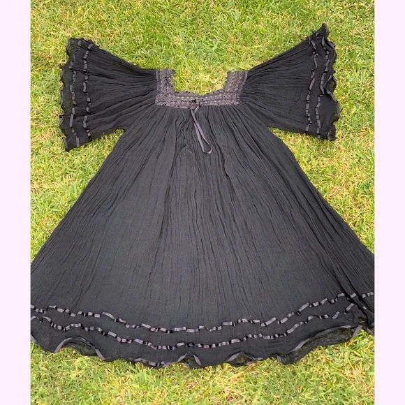 Mexican Boho Angelita Dress - Picture 2 of 2